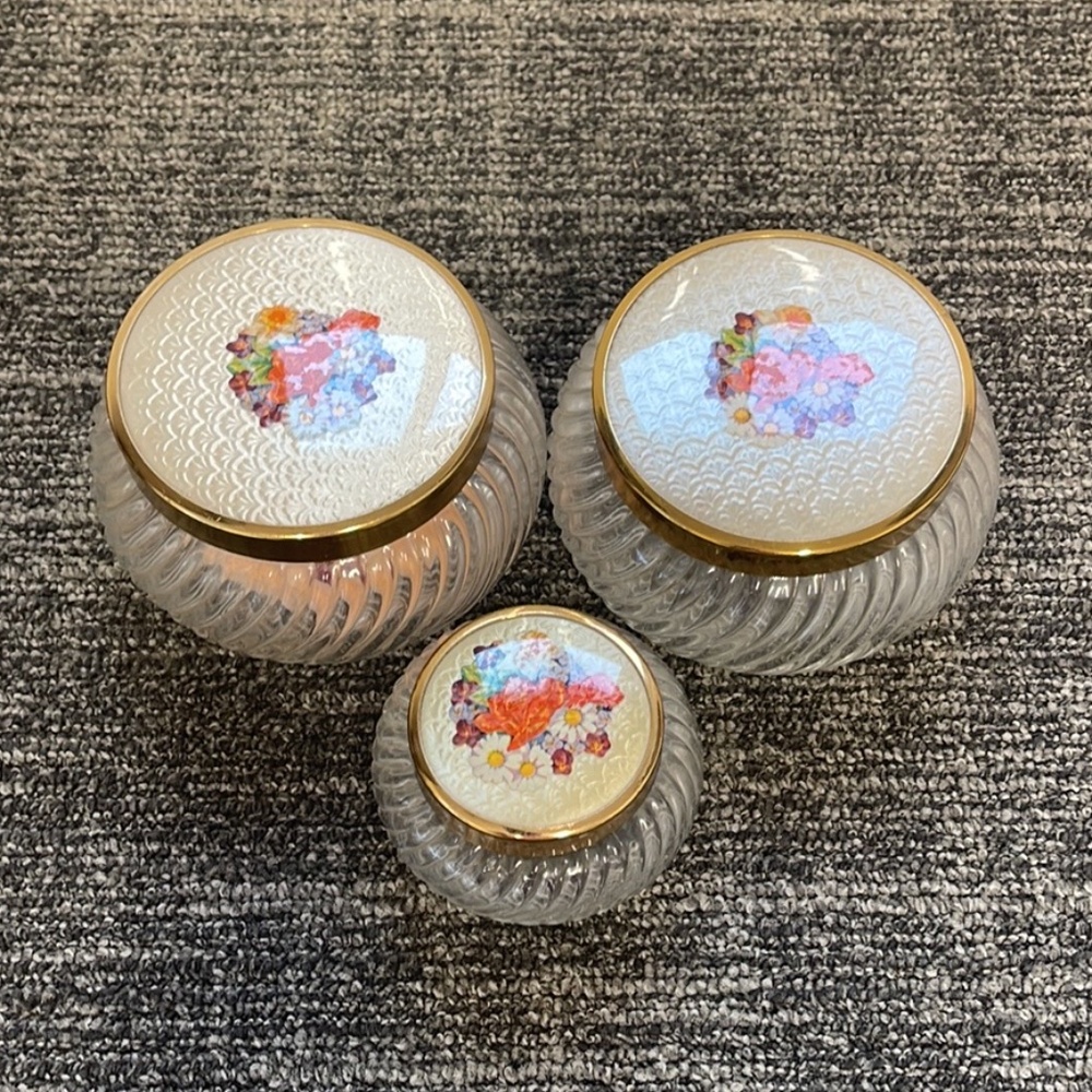 Vintage Vanity Jars